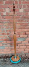 MID CENTURY MODERN FLOOR LAMP. REFINISHED STANDARD LAMP. MODERN LOOK RETRO