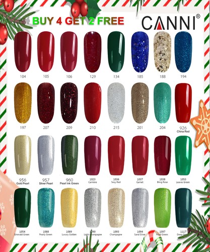 Canni christmas nail gel - canni®,