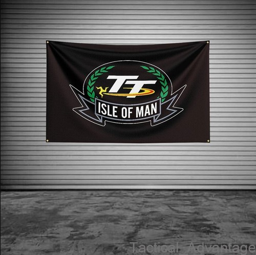 Isle man flag - of,