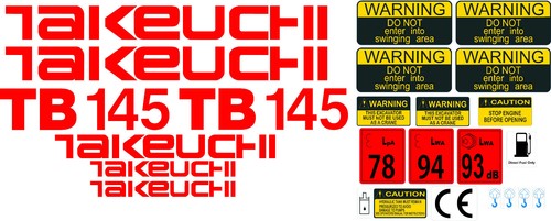 Takeuchi tb145 mini - tb145,
