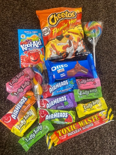 American candy snack bundle - american, candy/
