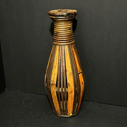 Vintage stained bamboo - vintage,