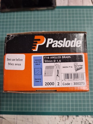 Paslode 50mm angled brads for - 50mm,