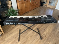 Roland Juno Stage 76 Key 128 Voice Expandable Synthesizer - Great Cond & Stand