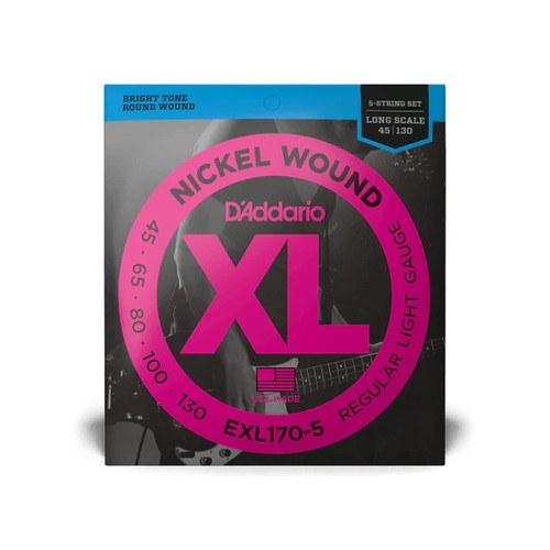 Addario nickel string - d'addario, 5-string