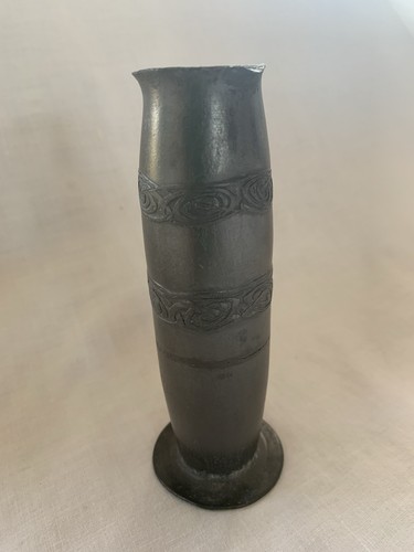 Tudric pewterware vase - vase,