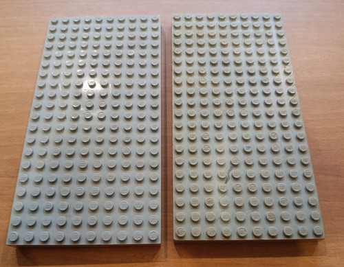 Vintage lego thick base - x,