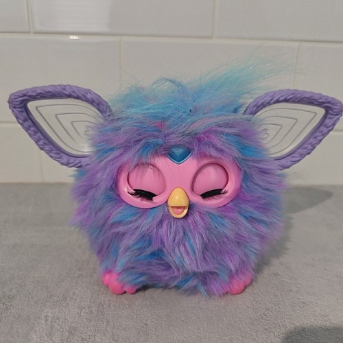 Furby purple interactive plush - purple,