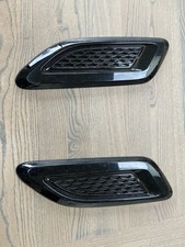 Car Hood Vent Kit Black Bonnet Cover with Air Flow Intake Vents