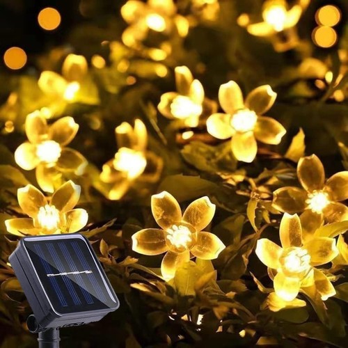 Solar garden flower - solar, string