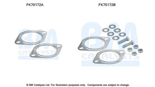 Exhaust system pipe - exhaust, mounting