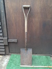 Vintage Elwell No 2 Garden Spade Old Digging Tool (Damaged Handle) (#263)
