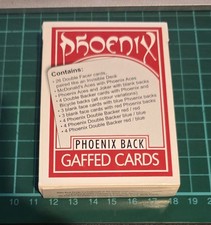 Phoenix Gaff Cards. Deck Of Gaffs For Card Magicians.