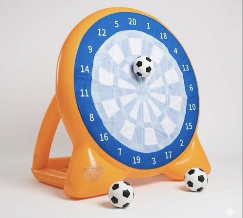 New fit inflatable soccer - new, 5