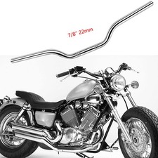 Chrome 7/8" Motorcycle Handlebar Tracker For Yamaha Virago XV250 XV750 XV1100