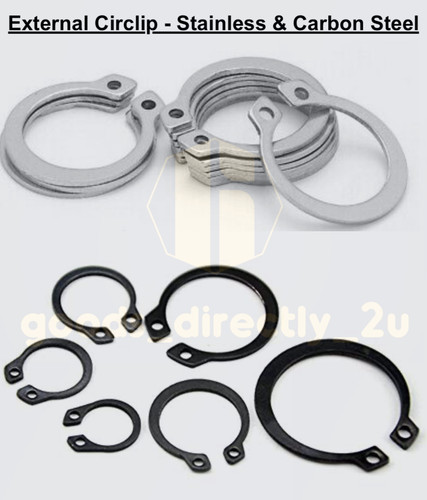 External type circlips - external, c-type