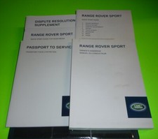 2015 RANGE ROVER SPORT OWNERS