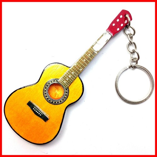 Classical guitar keychain - guitar,