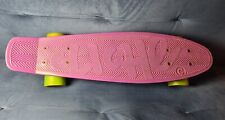 Rare Cliche Skateboards Penny Board Cruiser Mini Purple And Green
