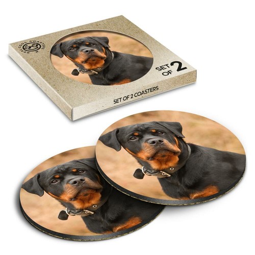 Boxed round coasters - boxed,
