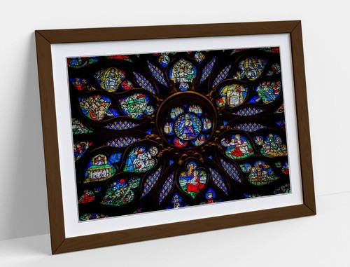 Stained glass window - stained,