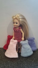 Hand Knitted Dolls Clothes to