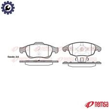 BRAKE PAD SET DISC BRAKE
