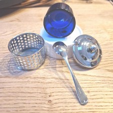 Vintage Silver Plate Mustard