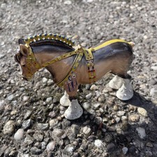 Arora hidden treasures shire horse Brilliant Condition Trinket Box