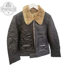 Vintage B3 B-3 Brown Shearling
