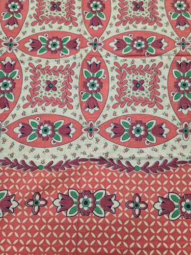Vintage 1940s feedsack cotton - vintage,