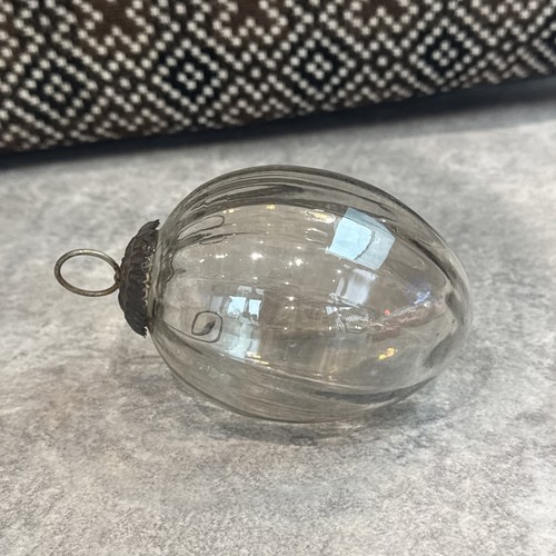 Vintage large heavy clear - vintage,