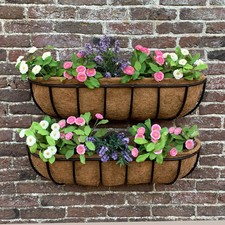 2 x Garden Wall Planters