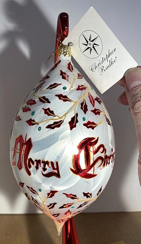Vtg christopher radko merry - radko,