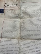 1840 Victorian MultiPage Indenture Damaged Kentick Hampstead Lightfoot Hull HP67