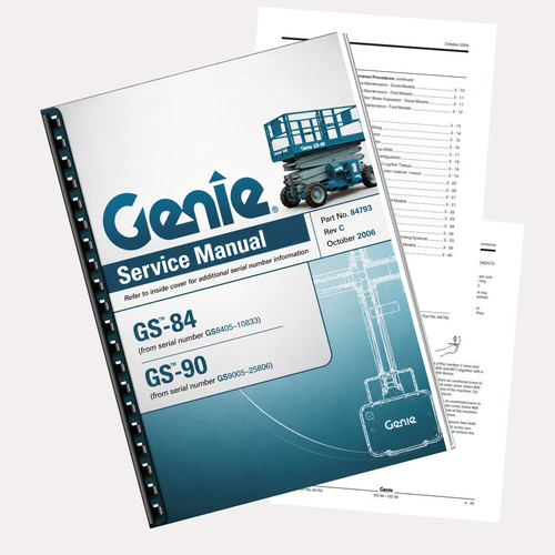 Genie 90 scissor lift - gs-90,