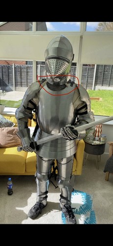 Reenactment chainmail standard - reenactment,