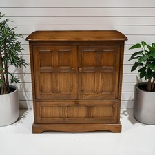 Ercol Mural TV  Video Cabinet