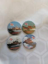 COLLECTION/BUNDLE OF RNLI LIFEBOAT BADGES VINTAGE 