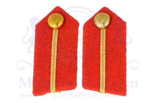 Red shoulder boards - boards, gold