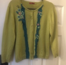 Shrinking Violet Cashmere & Silk Cardigan 