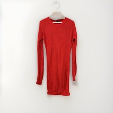 Boohoo Red Knitted Jumper