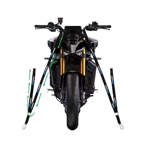 Motorbike handlebar tie down - motorbike,