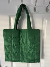 Small Jade Green Quilted Bag