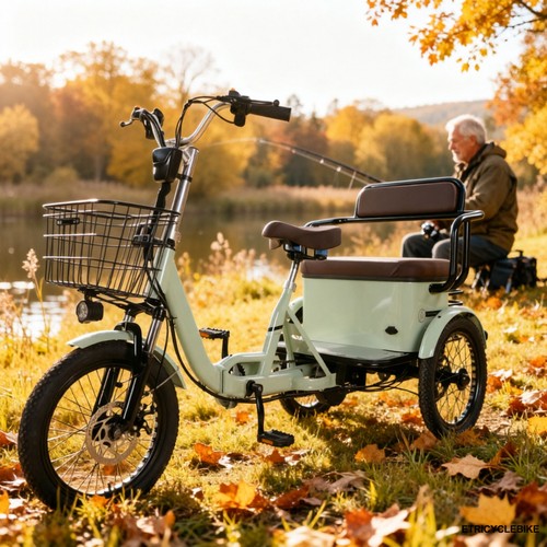 Adult electric cargo - cargo, tricycle