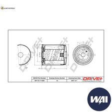 OIL FILTER DP1110.11.0292 FOR MORGAN TVR GAZELLE/Platform/Chassis/Van/Bus 3.5L