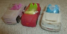 Polly Pocket Cars x 3 From