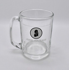 John Courage Beer Glass Half