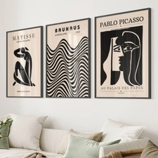 Matisse Bauhaus Picasso Set of