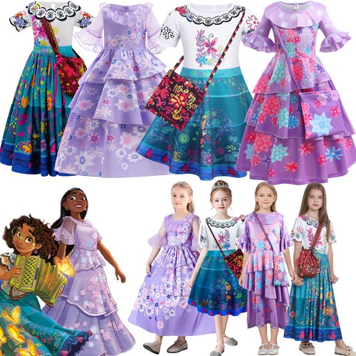 Girls mirabel costume encanto - costume,